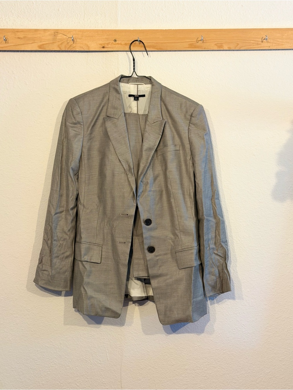 Classic Women’s Gray suit — complete BOSS